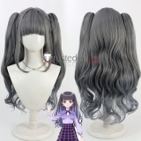 Maebashi Witches Choco Mitsumata Azu Niisato Blonde Grey Cosplay Wig