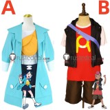 Pokemon Horizons The Series Pocket Monsters Liko and Roy's Departure Liko Roy Cosplay Costume