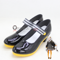 Vocaloid Vocalomakets Kizuna Akari Black Cosplay Boots Shoes