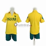 Inazuma Eleven Seishou Inakuni Raimon Oute Tsukinomiya Teikoku Gakuen Goalkeeper Soccer Uniform Cosplay Costume