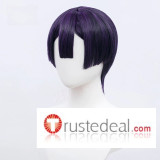 Sleepy Princess in the Demon Castle  Leonardo Demon Priest Cosplay Wig (Black Purple)