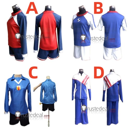 Inazuma Eleven Little Gigant Japan Orpheus Unicorn Team Soccer Uniform Cosplay Costume