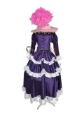 Hunter x Hunter Kikyo Zoldyck Purple Formal Dress Cosplay Costume
