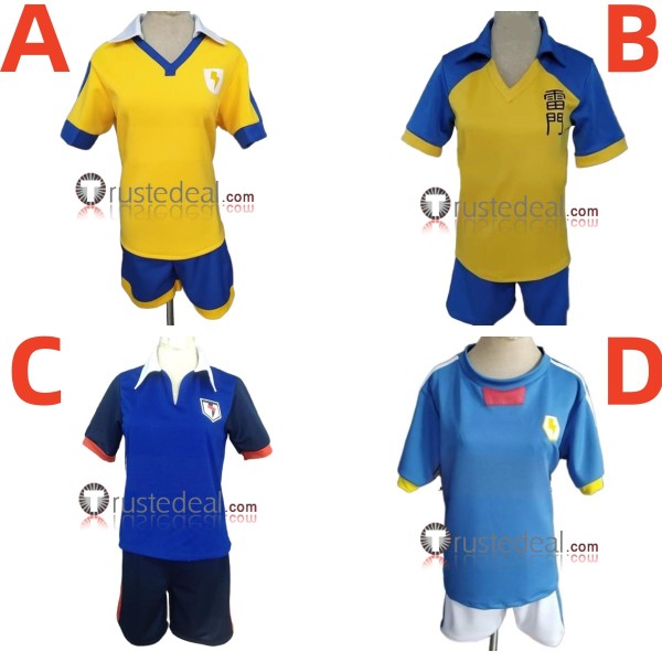 Inazuma Eleven The Seal of Orio Second Raimon Japan Team Summer Soccer Uniform Cosplay Costume