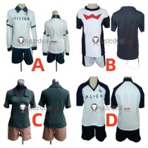 Inazuma Eleven Hakuren Middle School Zero Teikoku Gakuen Eisei Gakuen Japan Team Summer Soccer Uniform Cosplay Costume