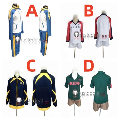 Inazuma Eleven 3 Team Ogre Attacks Eisei Goalkeeper Seishou Coat Teikoku Soccer Uniform Cosplay Costumes
