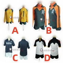Inazuma Eleven Goalkeeper Oute Tsukinomiya Gakuen China Team Summer Soccer Uniform Cosplay Costume