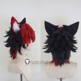 Zenless Zone Zero ZZZero Komano Manato Hoshimi Miyabi Red Black Styled Cosplay Wig