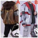 1/3 Delusion Genshin Impact Zhongli Tartaglia Jacekt Fanart Doujin Cosplay Costume