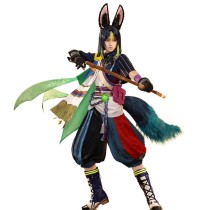 1/3 Delusion Genshin Impact Tighnari Cosplay Costume Ears Tail