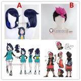 Pokemon Horizons The Series Pocket Monsters Liko and Roy's Departure Liko Roy Styled Cosplay Wig