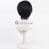 Guilty Gear Strive Unika Black Blue Styled Cosplay Wig