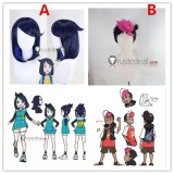 Pokemon Horizons The Series Pocket Monsters Liko and Roy's Departure Liko Roy Styled Cosplay Wig