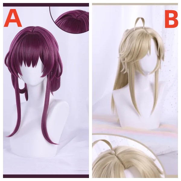 1/3 Delusion Honkai Star Rail Kafka Yanqing Cosplay Wig