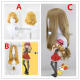 Pokemon XY Serena Long Blonde Styled Cosplay Wig