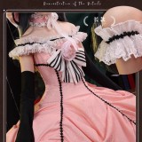 1/3 Delusion Black Butler Kuroshitsuji Lady Ciel Robin Female Pink Lolita Cosplay Costume