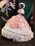 1/3 Delusion Black Butler Kuroshitsuji Lady Ciel Robin Female Pink Lolita Cosplay Costume