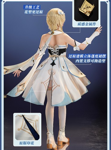 1/3 Delusion Genshin Impact Traveler Lumine Hotaru Ying Cosplay Costume