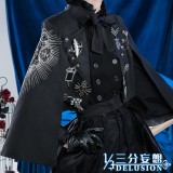 1/3 Delusion Black Butler Kuroshitsuji 15th Anniversary Ciel Phantomhive Black Cosplay Costume
