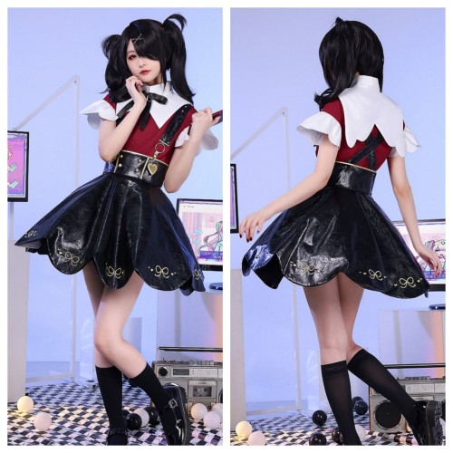 1/3 Delusion Needy Streamer Overload NEEDY GIRL OVERDOSE Ame chan Dress Cosplay Costume