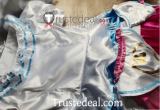 Prism Paradise PriPara Mikan Shiratama White Blue Cosplay Costume