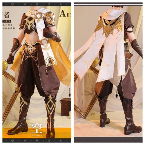 1/3 Delusion Genshin Impact Traveler Aether Sora Kong Cosplay Costume