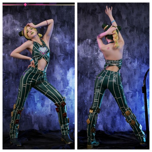 1/3 Delusion Jojo's Bizarre Adventure Stone Ocean Jolyne Cujoh Cosplay Clothes