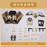 1/3 Delusion Genshin Impact Zhongli Cosplay Costume