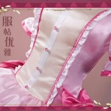iCOS Puella Magi Madoka Magica Kaname Madoka Pink Cosplay Costume