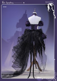 1/3 Delusion Puella Magi Madoka Magica Homura Akemi Symphony of Fate Purple Dress Cosplay Costume