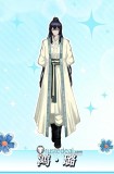 Limbus Company Hong Lu White Outfit Cosplay Costume