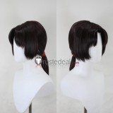 Assassin's Creed Arno Victor Dorian Ezio Auditore da Firenze Brown Black Pigtail Styled Cosplay Wig