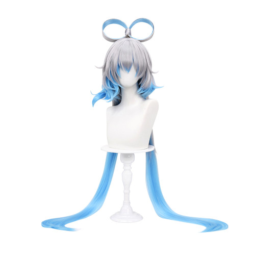 1/3 Delusion Vocaloid Luo Tianyi Silver Grey Cosplay Wig