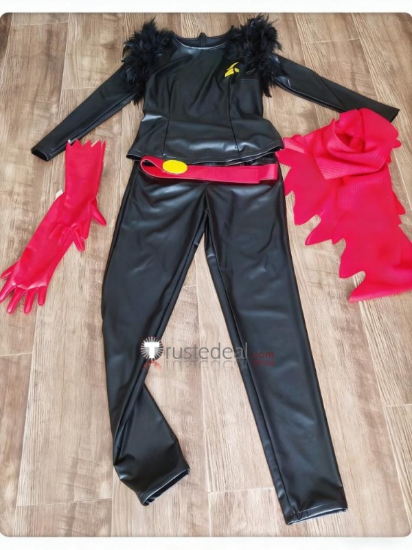 Halloween Black Cosplay Costume Custom Size