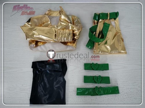 Jojo's Bizarre Adventure Dio Brando Gold Outfit Cosplay Costume