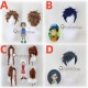 Digimon Tamers Matsuda Takato Lee Jianliang Adventure Mimi Tachikawa Kido Joe Brown Blue Styled Cosplay Wig