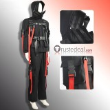 Kamen Rider The Agents Black Outfit Cosplay Costume