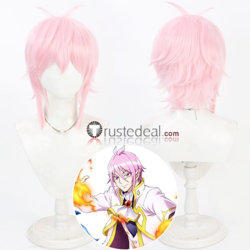 Mairimashita Iruma kun Alice Asmodeus Pink Styled Cosplay Wig