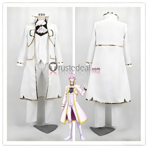 Mairimashita Iruma kun Alice Asmodeus White Cosplay Costume 2