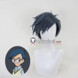 Digimon Tamers Matsuda Takato Lee Jianliang Adventure Mimi Tachikawa Kido Joe Brown Blue Styled Cosplay Wig