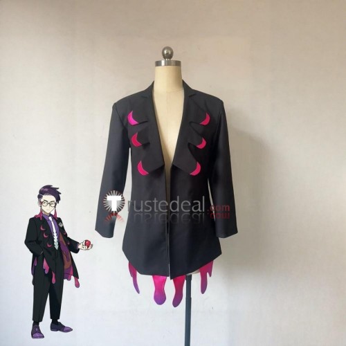 Pokemon Legends Z-A ZA Corbeau Black Cosplay Costume Custom Size