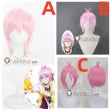 Mairimashita Iruma kun Alice Asmodeus Pink Styled Cosplay Wig