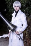 Tokyo Ghoul Kishou Arima Overcoat Black White Cosplay Costume