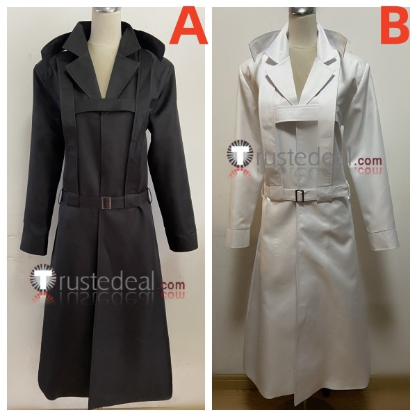 Tokyo Ghoul Kishou Arima Overcoat Black White Cosplay Costume