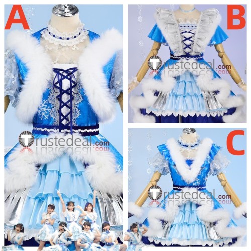 Love Live Sunshine Aqours COUNTDOWN WHITE ISLAND You Takami Chika Yoshiko Kanan Kunikida Hanamaru Kurosawa Ruby Ohara Mari Dia Riko Christmas New Year Cosplay Costume