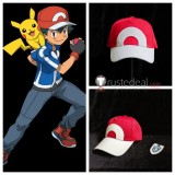 Pokemon Gold Ash Ketchum Lyra Rosa Hat Cosplay Accessories
