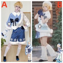 Vocaloid 2025 Snow Miku Kagamine Rin Len Cosplay Costume