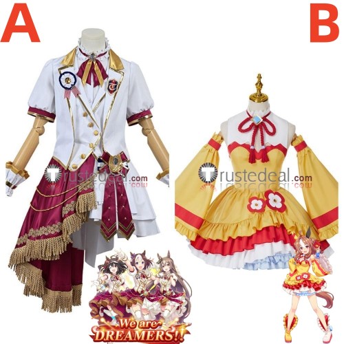 Uma Musume Pretty Derby 1st Anniversary We are DREAMERS The Decisive Copano Rickey Cosplay Costume