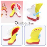 Uma Musume Pretty Derby Mejiro Bright Christmas Mejiro Ryan Copano Rickey White Brown Cosplay Boots Shoes