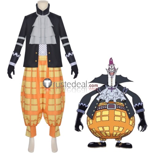 One Piece Thriller Bark Pirates Captain Gecko Moria Cosplay Costume